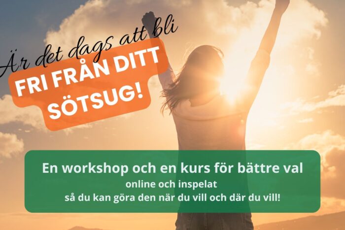 En workshop för att bli av med ditt sötsug med hypnos och andra tekniker
