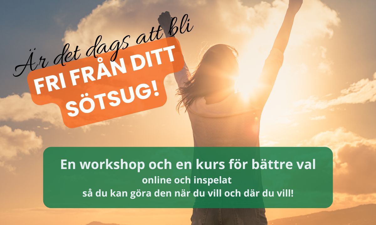 En workshop för att bli av med ditt sötsug med hypnos och andra tekniker