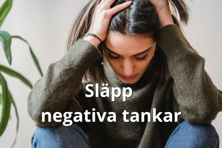 Workshop: Släpp negativa tankar